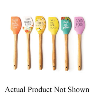 Silicone Spatula with Wooden Handle