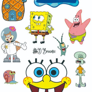 Sponge Bob kiddies Character Topper