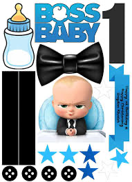 Boss baby kiddies character topper